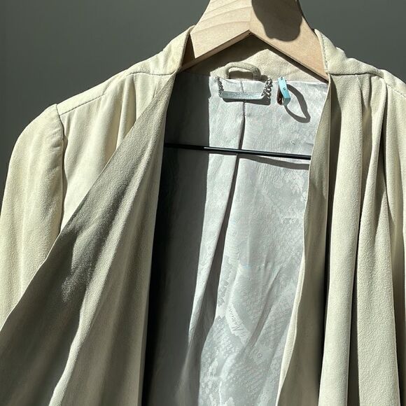 100% Suede Leather Guess by Marciano Jacket SMALL - Picture 3 of 7